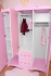Kleiderschrank 3-trig Princess rosa