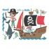 Wandsticker Lucky Pirates