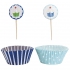 Cupcake Set blau