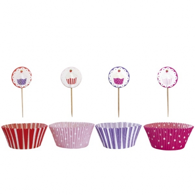 Cupcake Set rosa