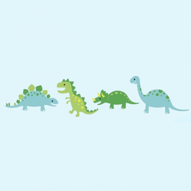 Wandsticker Dinos