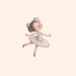 Tapete Ballerina beige