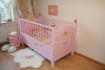 Babyzimmer Prinzessin wei / rosa