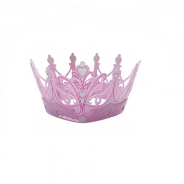 Krone rosa Prinzessin Herzen