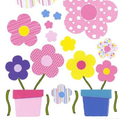 Wandsticker Blumen