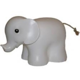 Tischlampe Elefant grau